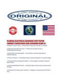 FLORIDA ELECTRICAL BUSINESS TEST PAPER CORRECT QUESTIONS AND ANSWERS SURE A&period;pdf