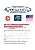 MRT LEVEL 1 COMPREHENSIVE EXAMS UPDATED QUESTIONS AND ANSWERS SURE A&period;pdf