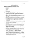 EVAN 101 Exam-1 Study guide &vert; With complete solution&vert; Updated RATED A&plus; &vert; NEW EDITION&vert; 100&percnt; CORRECT&vert; Liberty University