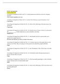 EVAN 101 Exam Questions &vert; With complete solution&vert; Updated RATED A&plus; &vert; NEW EDITION&vert; 100&percnt; CORRECT&vert; Liberty University