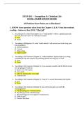 EVAN 101 Final Exam&vert; Package Deal Updated RATED A&plus; &vert; NEW EDITION&vert; 100&percnt; CORRECT&vert; Liberty University