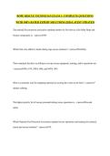 ROPE RESCUE TECHNICIAN EXAM 1 &vert; COMPLETE QUESTIONS WITH 100&percnt; RATED EXPERT SOLUTIONS &vert;2026 LATEST UPDATED