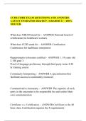 CCHI-CORE EXAM QUESTIONS AND ANSWERS&NewLine;LATEST UPADATED 2026&sol;2027 &vert; GRADED A&plus; &vert; 100&percnt;&NewLine;SOLVED&period;
