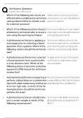 &lbrack;Certification Name&rsqb; Practice Questions &vert; Exam Prep 2025 &vert; Score 100&percnt; &vert; Study Guide &sol; Test Bank