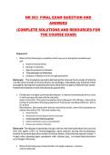 NR 503 FINAL EXAM QUESTION AND ANSWERS&NewLine;&lpar;COMPLETE SOLUTIONS AND RESOURCES FOR THE COURSE EXAM&rpar;&NewLine;