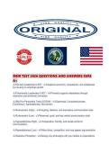 MHR TEST 2026 QUESTIONS AND ANSWERS SURE A&period;pdf