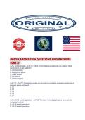 OBGYN ARDMS 2026 QUESTIONS AND ANSWERS SURE A&period;pdf