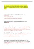 SEP FLIGHT ATTENDANT &lpar;AIR CANADA&rpar; 2 NEWEST VERSIONS &vert;&NewLine;ACTUAL EXAM QUESTIONS AND CORRECT VERIFIED ANSWERS &vert;&NewLine;GRADED A&plus; &vert; LATEST UPDATE 2026&sol;2027 &vert; 100&percnt; GUARANTEED&NewLine;PASS&excl;&excl;