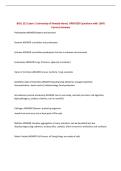 BIOL 251 Exam 1 University of Nevada-Reno&vert; UPDATED Questions with 100&percnt; Correct Answers