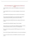 &lpar;BIOL 251&rpar; Microbiology Exam 1 &vert; UPDATED Questions with 100&percnt; Correct&NewLine;Answers