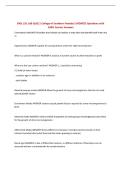 BIOL 251 LAB QUIZ 1 College of Southern Nevada&vert; UPDATED Questions with 100&percnt; Correct Answers