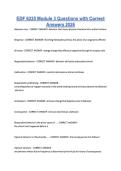 EDF 6225 Module 3 Questions with Correct Answers 2026