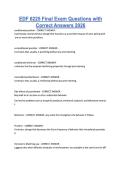 EDF 6225 Final Exam Questions with Correct Answers 2026&NewLine;