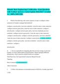 Palantir Data Engineering Certification Exam Questions&NewLine;with Verified Answers &vert; Latest Update 2026&sol;2027 &vert; Graded&NewLine;A&plus; &vert; 100&percnt; SOLVED&period;
