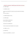 BIS 102 MT 1 &lpar;Cheng&rpar; Exam &vert; UPDATED Questions with 100&percnt; Correct Answers&NewLine;