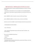 BMGT 364 Exam &vert; UPDATED Questions with 100&percnt; Correct Answers&NewLine;
