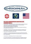 HCA 2026 COMPREHENSIVE QUESTIONS AND ANSWERS SURE A&period;pdf