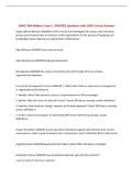 BMGT 364 Midterm Exam &vert; UPDATED Questions with 100&percnt; Correct Answers&NewLine;