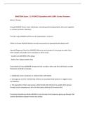 BMGT364 Exam 2 &vert; UPDATED Questions with 100&percnt; Correct Answers&NewLine;