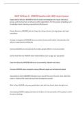 BMGT 364 Exam 1 &vert; UPDATED Questions with 100&percnt; Correct Answers&NewLine;