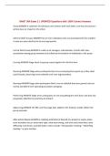 BMGT 364 Exam 2 &vert; UPDATED Questions with 100&percnt; Correct Answers&NewLine;