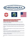 MMSC 200 EVALUATION EXAMS UPDATED QUESTIONS AND ANSWERS SURE A&period;pdf