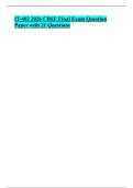 IT-402 2026 CBSE Final Exam Question Paper with 21 Questions