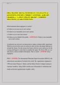 IMSA TRAFFIC SIGNAL TECHNICIAN 1 EXAM ACTUAL&NewLine;QUESTIONS AND 100&percnt; CORRECT ANSWERS &vert; ALREADY&NewLine;GRADED A&plus; &vert; LATEST UPDATE 2026&sol;2027 &vert; VERIFIED&NewLine;SOLUTIONS &vert; GUARANTEED PASS&period;
