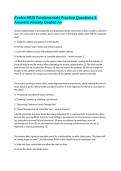 Evolve HESI Fundamentals Practice Questions & Answers Already Graded A&plus;
