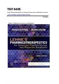 Full Test Bank - Lehne's Pharmacotherapeutics For Advanced Practice Nurses And Physician Assistants 3rd Edition&comma; By Laura D&period; Rosenthal With All Chapters 1-92&sol; Latest Version With Detailed Answers