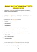 MKTG 3701 Quiz 2 Study Guide 2026&ndash;2027 Practice Questions & Answers&period;