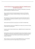 BSCI 207 Final Exam University of Maryland-College Park &vert; UPDATED Questions with 100&percnt; Correct Answers