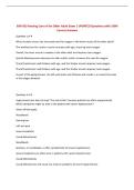 BSN 425 Nursing Care of the Older Adult Exam &vert; UPDATED Questions with 100&percnt; Correct Answers