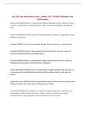 BUL 3320 Law and Business Exam 1&comma; Welker&comma; USF &vert; UPDATED Questions with 100&percnt; Answers