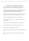 BUL 3320 Exam 1 &vert; UPDATED Questions with 100&percnt; Answers&NewLine;