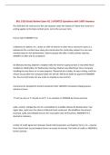 BUL 3320 Study Review Exam &num;2 &vert; UPDATED Questions with 100&percnt; Answers&NewLine;
