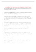 BUL 3320 Exam 4 USF Final review &vert; UPDATED Questions with 100&percnt; Answers&NewLine;