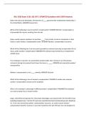 BUL 3320 Exam 3 &lpar;31-33&rpar; USF &vert; UPDATED Questions with 100&percnt; Answers&NewLine;