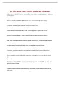 BUL 3320 - Module 2 Exam &vert; UPDATED Questions with 100&percnt; Answers&NewLine;