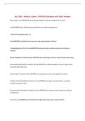 BUL 3320 - Module 1 Exam &vert; UPDATED Questions with 100&percnt; Answers&NewLine;