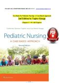 Test Bank For Pediatric Nursing- A Case-Based Approach&NewLine;2nd Edition Chapters 1 - 34 &vert; All Chapters    ISBN&colon;9781975209063&NewLine;&NewLine;