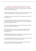 BUSI 330 FINAL Exam &vert; UPDATED Questions with 100&percnt; Correct Answers&NewLine;