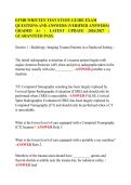 EFMB WRITTEN TEST STUDY GUIDE EXAM&NewLine;QUESTIONS AND ANSWERS &lpar;VERIFIED ANSWERS&rpar;&NewLine;GRADED A&plus; &vert; LATEST UPDATE 2026&sol;2027 &vert;&NewLine;GUARANTEED PASS&period;&NewLine;
