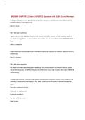 BUSI 600 CHAPTER 11 Exam &vert; UPDATED Questions with 100&percnt; Correct Answers&NewLine;