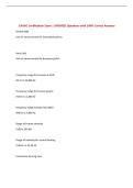CAOHC Certification Exam &vert; UPDATED Questions with 100&percnt; Correct Answers&NewLine;