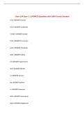 Chem 134 Exam 1 &vert; UPDATED Questions with 100&percnt; Correct Answers&NewLine;