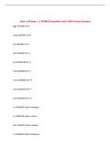 Chem 134 Exam 1 &vert; UPDATED Questions with 100&percnt; Correct Answers&NewLine;