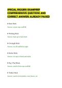 SPECIAL RIGGERS EXAMPREP&NewLine;COMPREHENSIVE QUESTIONS AND&NewLine;CORRECT ANSWERS ALREADY PASSED