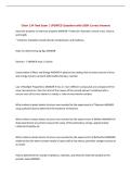 Chem 134 Final Exam &vert; UPDATED Questions with 100&percnt; Correct Answers&NewLine;