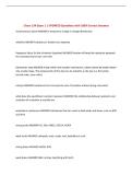 Chem 134 Exam 1 &vert; UPDATED Questions with 100&percnt; Correct Answers&NewLine;